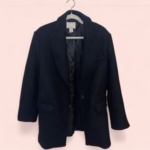 H&M Wool Black Blazer